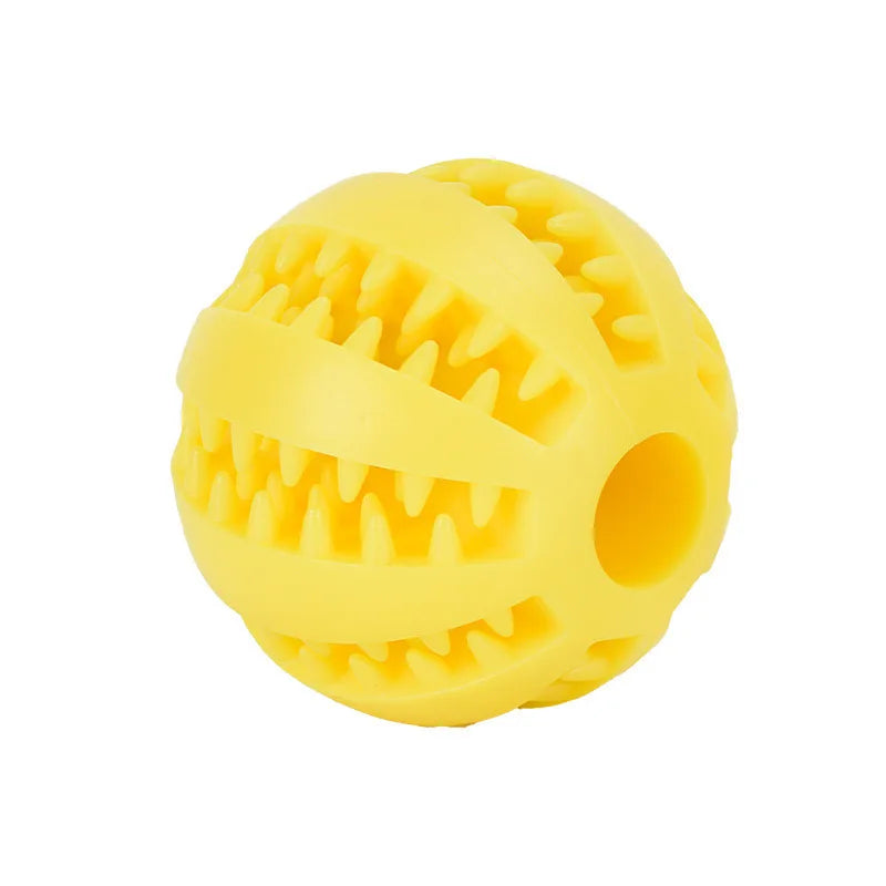 Interactive Rubber Dog Toy Ball