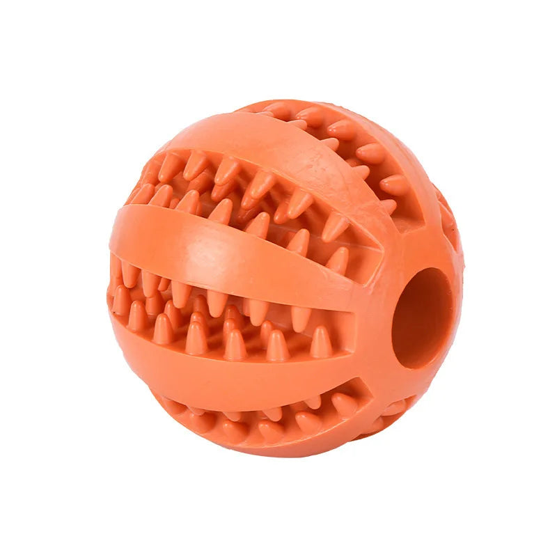 Interactive Rubber Dog Toy Ball