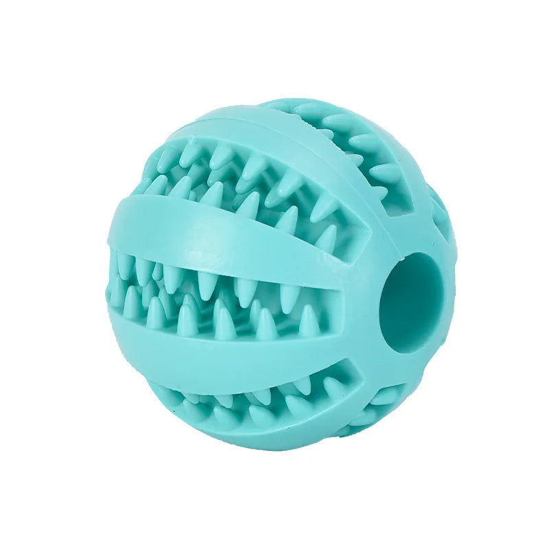 Interactive Rubber Dog Toy Ball